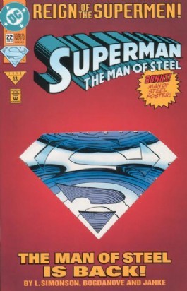 Superman: the Man of Steel (2nd Series) #22