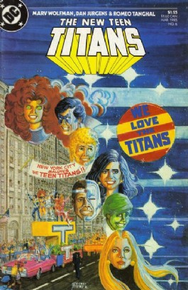 The New Teen Titans (2nd Series) #6