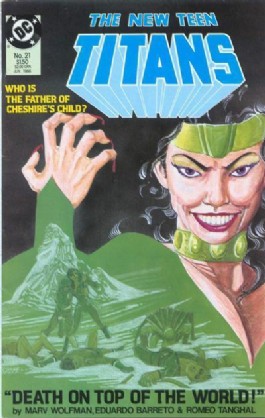 The New Teen Titans (2nd Series) #21
