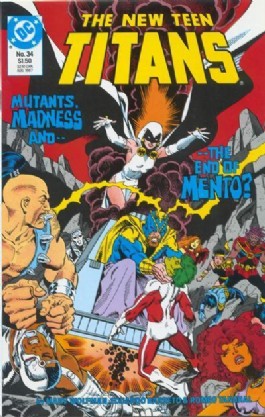 The New Teen Titans (2nd Series) #34