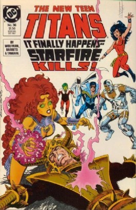 The New Teen Titans (2nd Series) #36