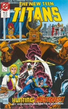 The New Teen Titans (2nd Series) #37