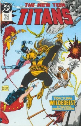 The New Teen Titans (2nd Series) #41