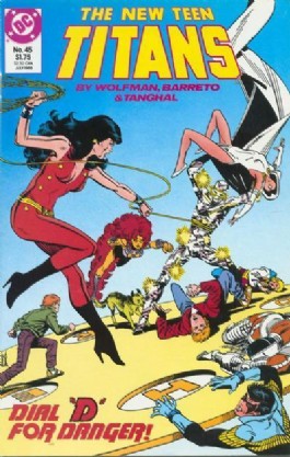 The New Teen Titans (2nd Series) #45