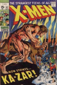 The X-Men / Uncanny X-Men (1st Series) 1963 - 2011 #62