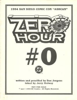 Zero Hour: Crisis in Time Ashcan