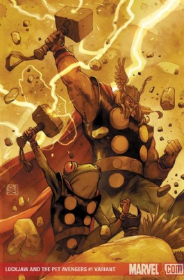 Lockjaw and the Pet Avengers #1