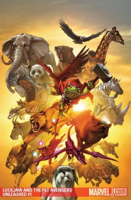 Lockjaw and the Pet Avengers Unleashed #1